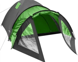 Σκηνή Camping 4-PERSON COOL BLACK-GREEN ENERO CAMP TENT