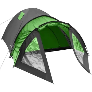 Σκηνή Camping 4-PERSON COOL BLACK-GREEN ENERO CAMP TENT