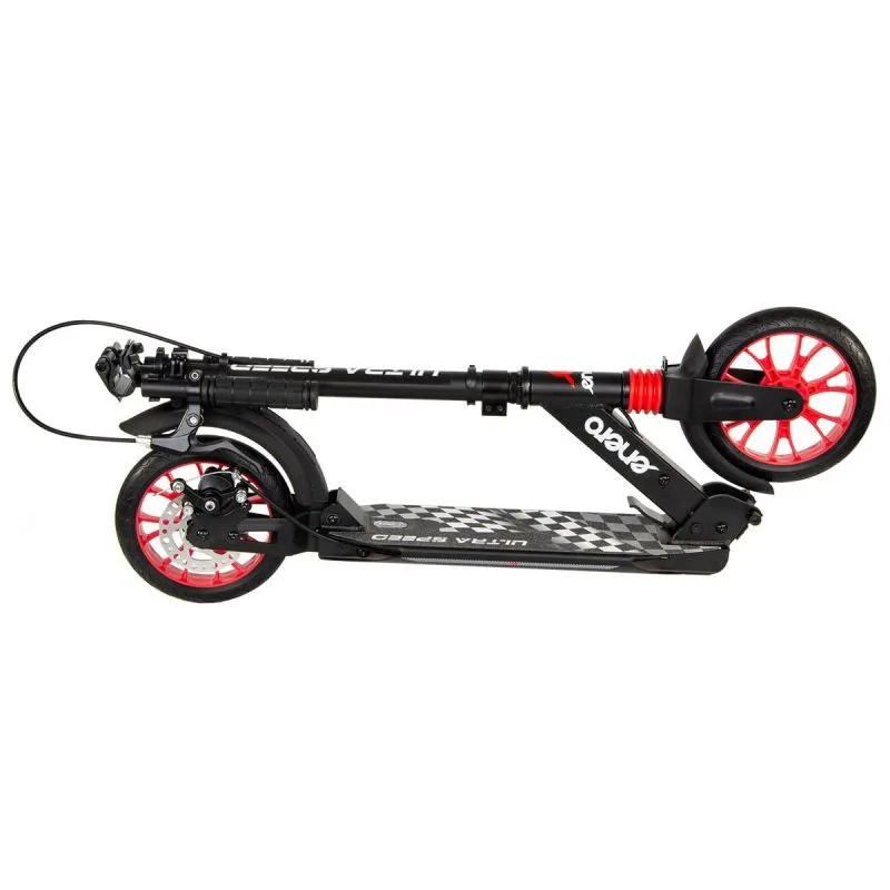 Πατίνι ENERO ULTRA SPEED SCOOTER 200MM WITH DISC BRAKE BLACK - Image 7