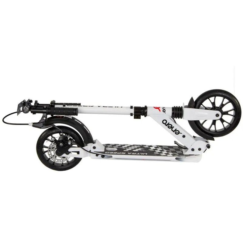 Πατίνι ENERO ULTRA SPEED SCOOTER 200MM WITH DISC BRAKE WHITE - Image 5