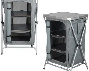 ΠΤΥΣΣΟΜΕΝΟ ΝΤΟΥΛΑΠΙ ΤΑΞΙΔΙΟΥ ΜΕ 3 ΡΑΦΙΑ 60x51x98CM ENERO CAMP