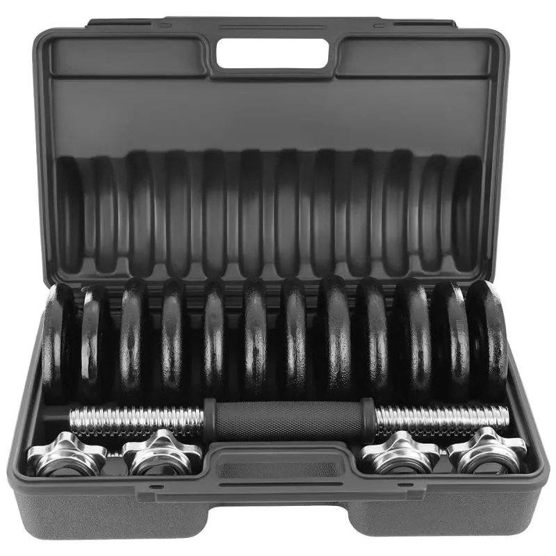 Σετ Αλτήρων CAST IRON DUMBBELL 15 KG (2x7.5 KG) ENERO FIT CASE - Image 6
