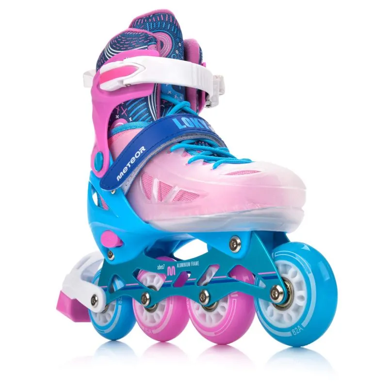 Πατίνια Meteor Roller Skates S 30-33 Loky Pink/Blue - Image 4
