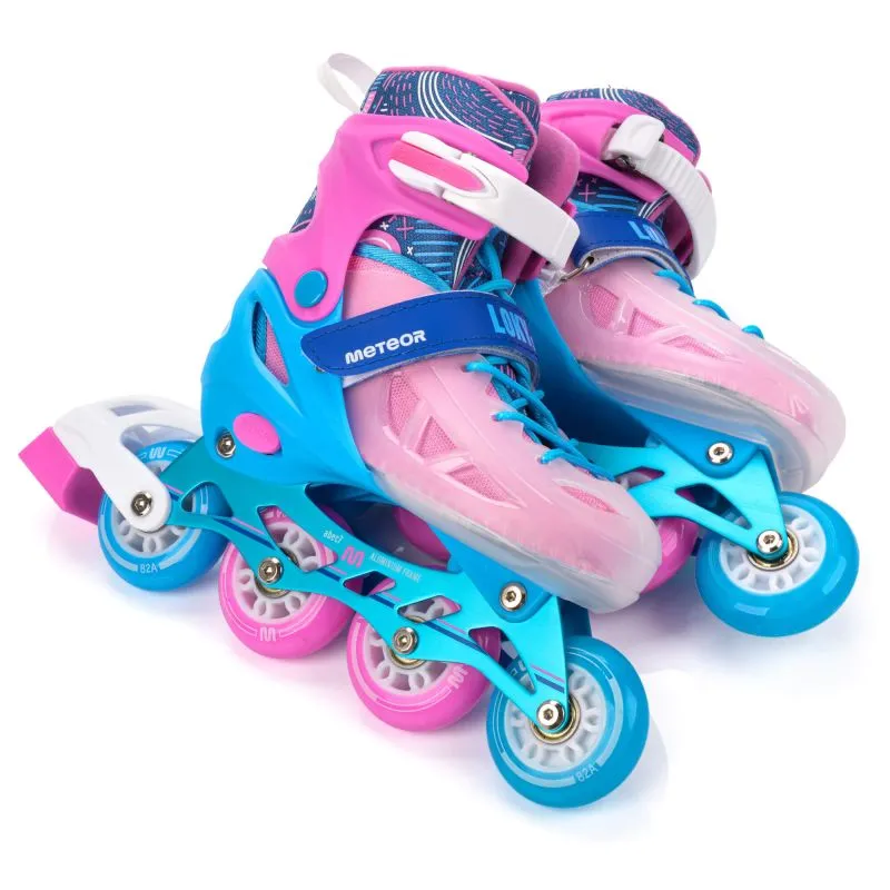 Πατίνια Meteor Roller Skates S 30-33 Loky Pink/Blue - Image 6