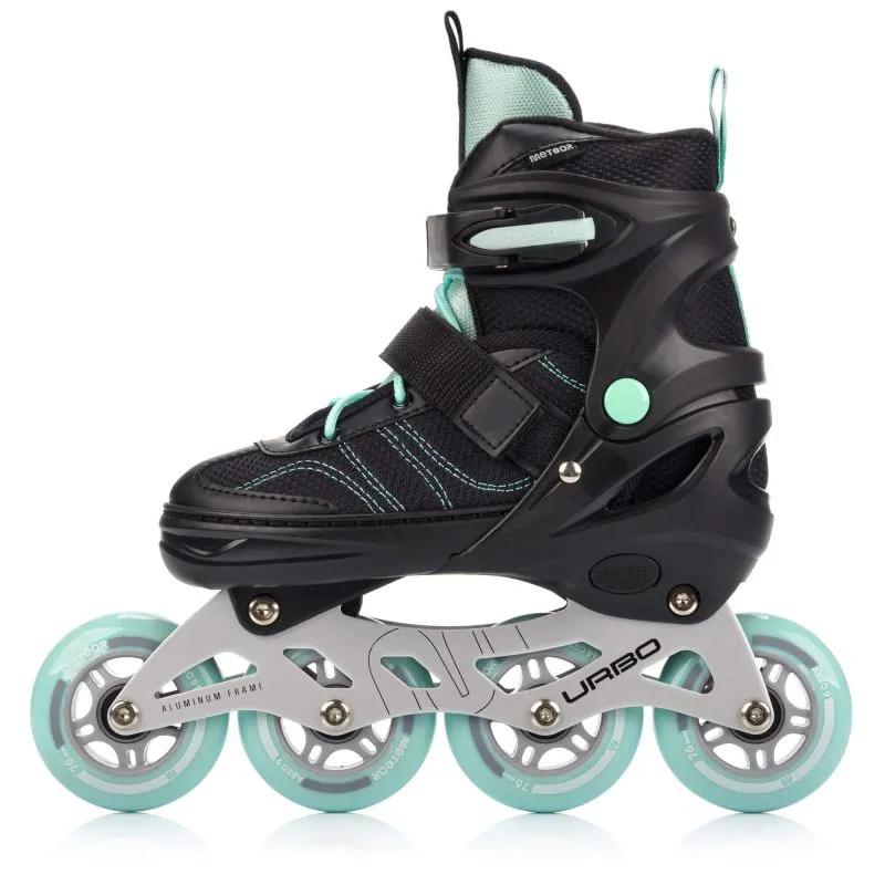 Πατίνια Meteor M 34-37 Urbo Roller Skates Black/Mint - Image 6