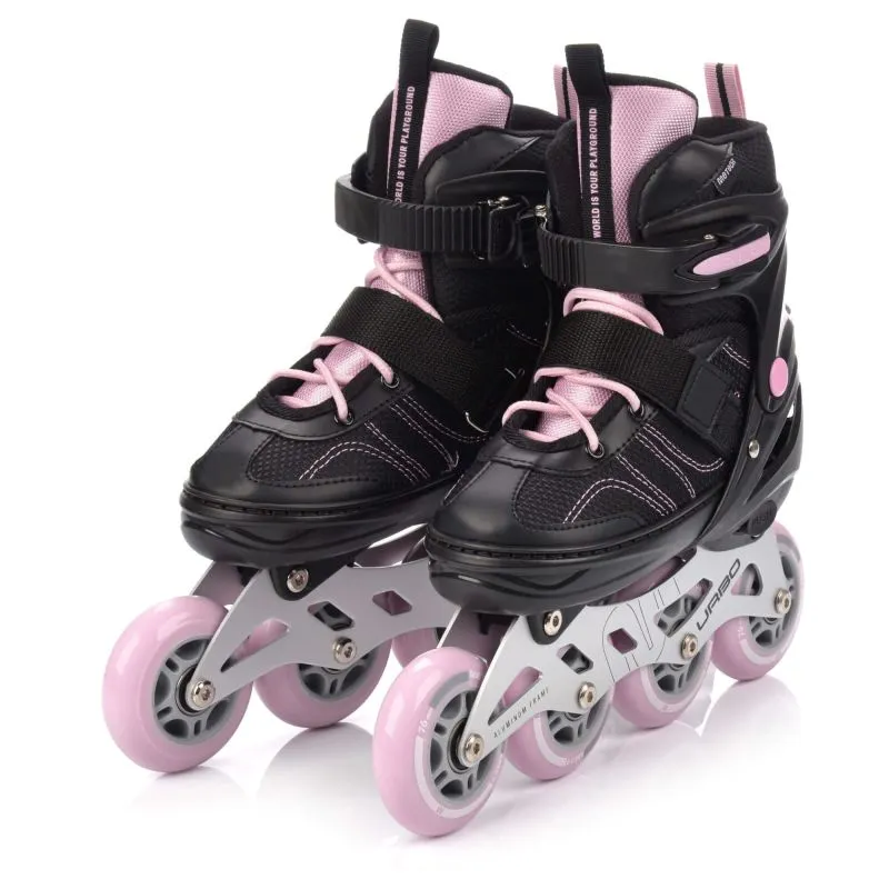 Πατίνια Meteor M 34-37 Urbo Roller Skates Black/Pink - Image 7
