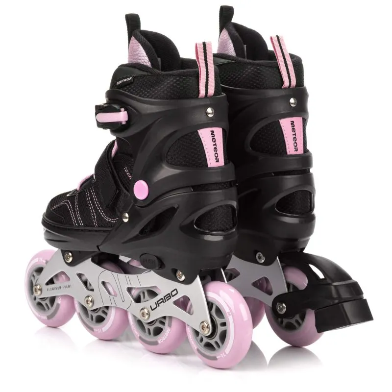 Πατίνια Meteor M 34-37 Urbo Roller Skates Black/Pink - Image 9