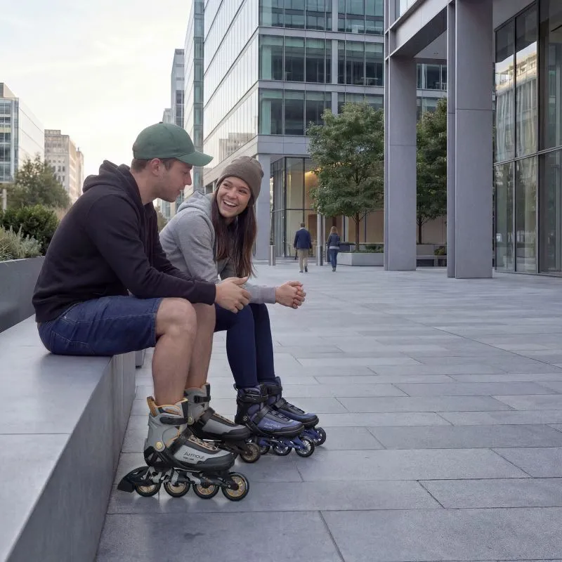 Πατίνια NA22151 ARMOUR GRAY ROLLER SKATES NILS EXTREME - Image 9