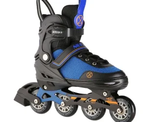 Πατίνια NH18188A 2in1 BLACK-ORANGE ROLLER SKATING WITH HOCKEY SLEEVE NILS EXTREME