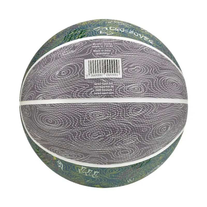 Μπάλα Μπάσκετ Select v26 basketball blue and purple 410003 - Image 2