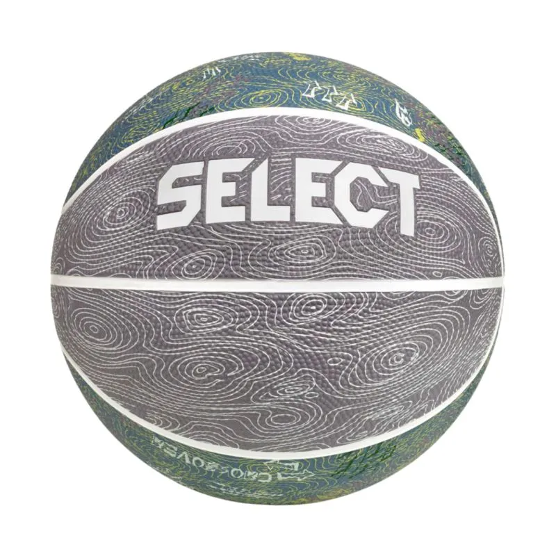 Μπάλα Μπάσκετ Select v26 basketball blue and purple 410003 - Image 3