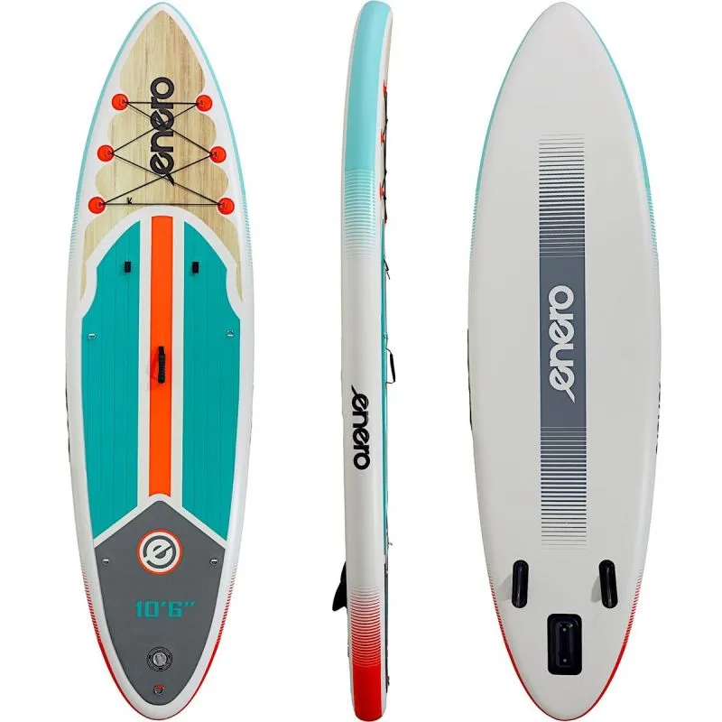 SET ENERO INFLATABLE SUP BOARD 320x81x15CM FLOW - Image 3