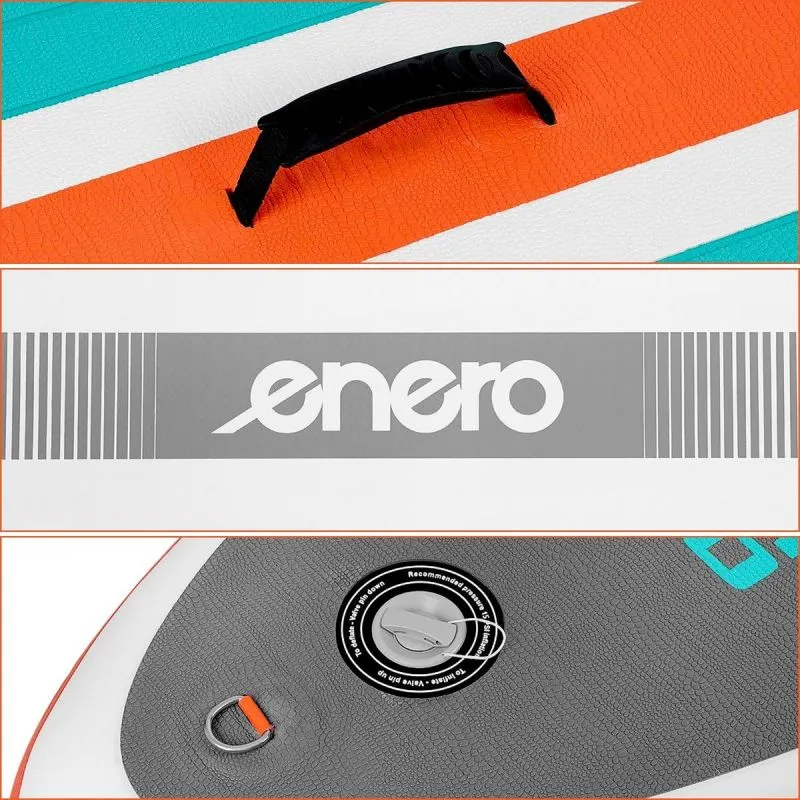 SET ENERO INFLATABLE SUP BOARD 320x81x15CM FLOW - Image 7