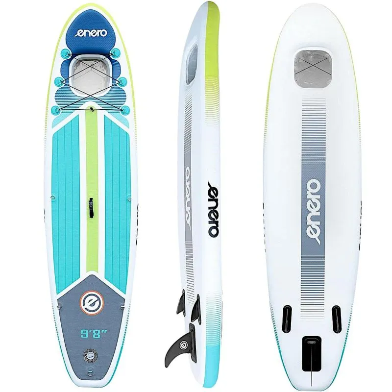 ENERO INFLATABLE SUP BOARD SET WITH WINDOW 320X81X15CM - Image 2