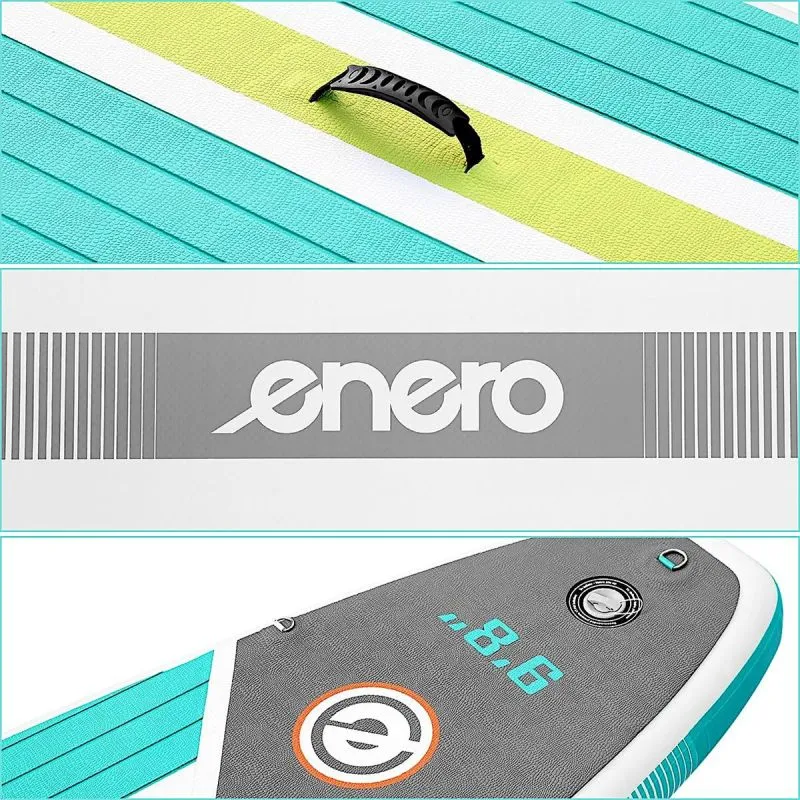 ENERO INFLATABLE SUP BOARD SET WITH WINDOW 320X81X15CM - Image 5