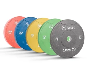 Δίσκοι Άρσης Βαρών Color Bumper Plate Slim 50 mm Amila