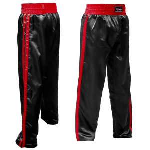 Παντελόνι Kickboxing Olympus STANDARD Κόκκινη Ρίγα