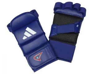 Jiu-Jitsu Γάντια adidas JJIF Εγκεκριμένα - Blue