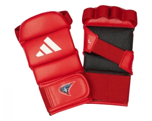Jiu-Jitsu Γάντια adidas JJIF Εγκεκριμένα - Red