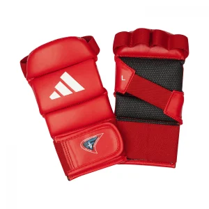 Jiu-Jitsu Γάντια adidas JJIF Εγκεκριμένα - Red
