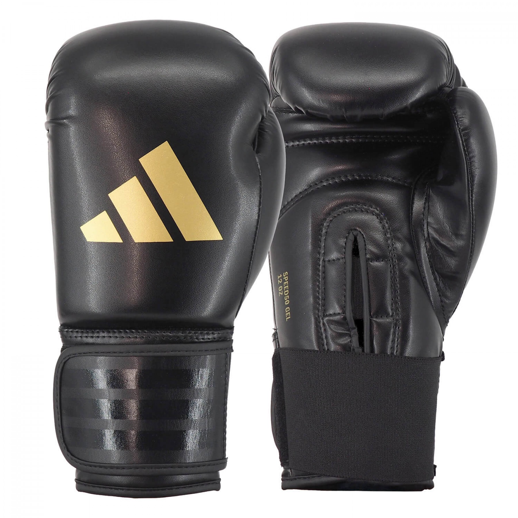 Πυγμαχικά Γάντια adidas SPEED 50 GEL Black/Gold - Image 2