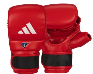 Γάντια Grappling adidas JJIF Εγκεκριμένα - Red