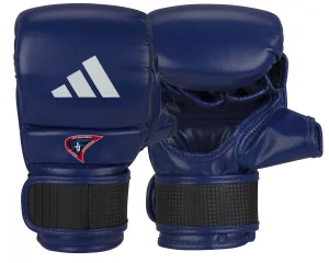 Γάντια Grappling adidas JJIF Εγκεκριμένα - Blue