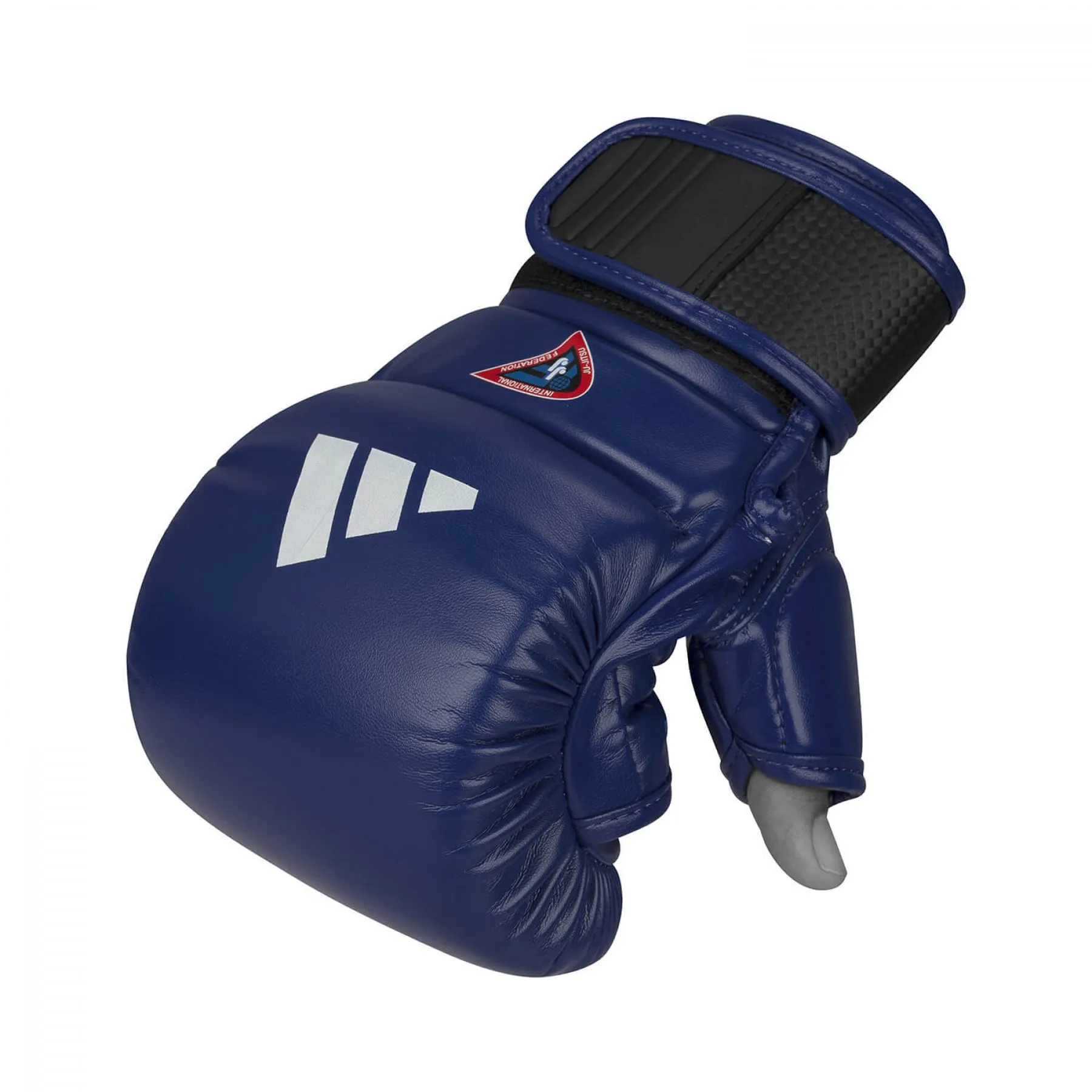 Γάντια Grappling adidas JJIF Εγκεκριμένα - Blue - Image 3