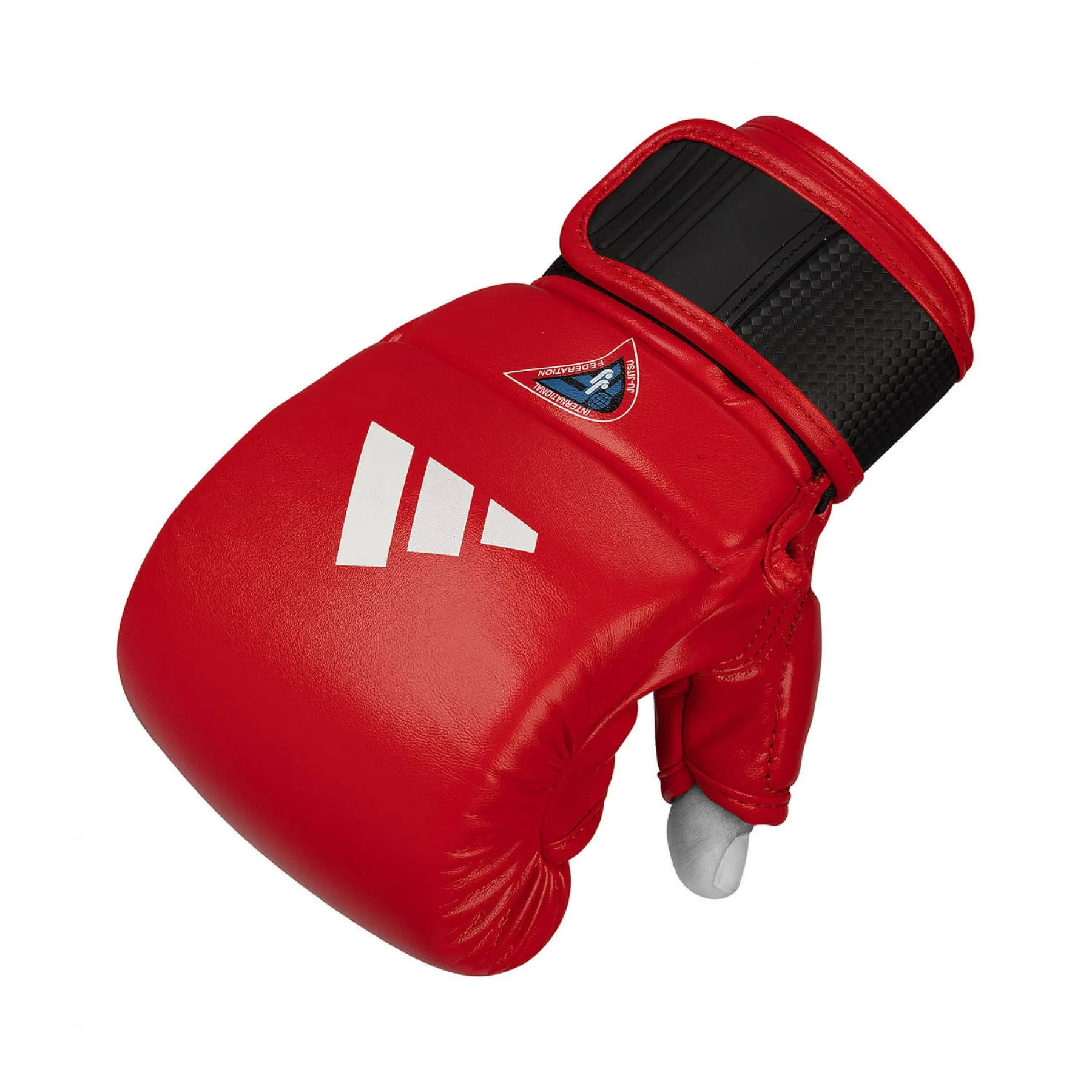 Γάντια Grappling adidas JJIF Εγκεκριμένα - Red - Image 3