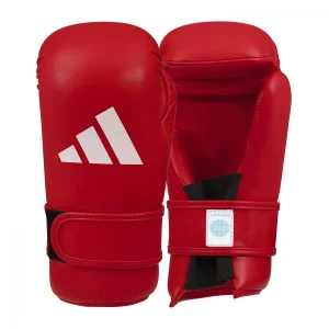 Γάντια Semi-Contact adidas WAKO Ανοιχτά - Red