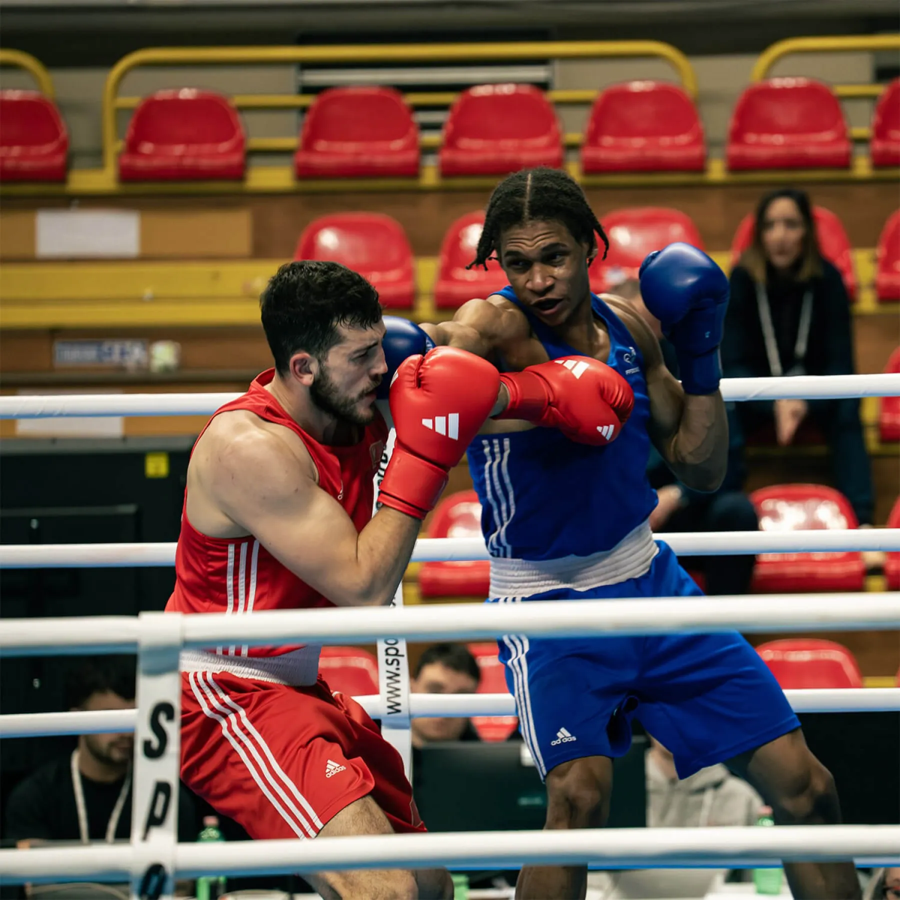 Πυγμαχικά Γάντια adidas WORLD BOXING Licensed WOBBG1 - Blue - Image 9