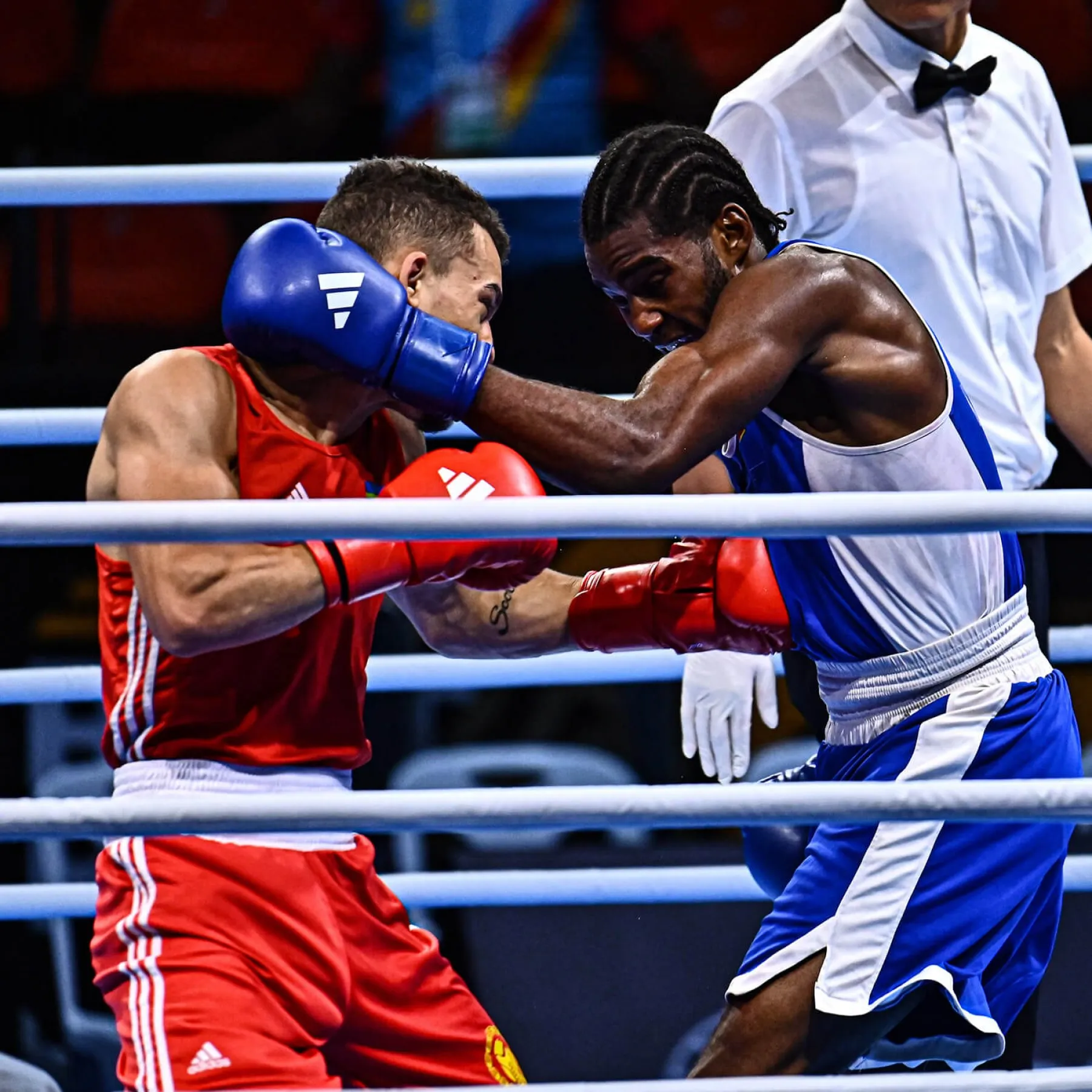 Πυγμαχικά Γάντια adidas WORLD BOXING Licensed WOBBG1 - Blue - Image 10