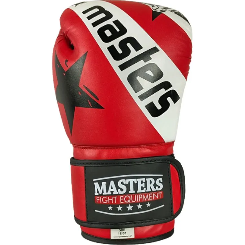 Γάντια Πυγμαχίας RPU-STAR Boxing Gloves 12oz Red - Image 2