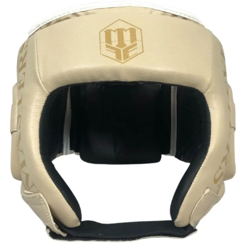 Κάσκα Προστασίας MASTERS KTOP-PU-MATT boxing helmet beige - Image 2