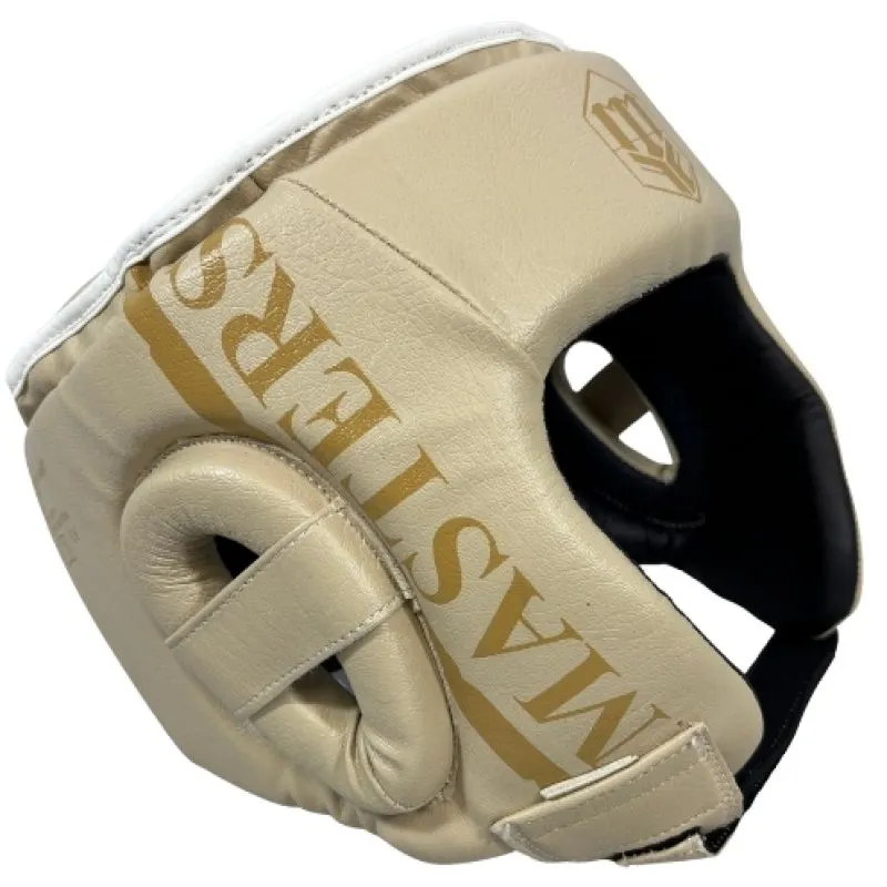 Κάσκα Προστασίας MASTERS KTOP-PU-MATT boxing helmet beige