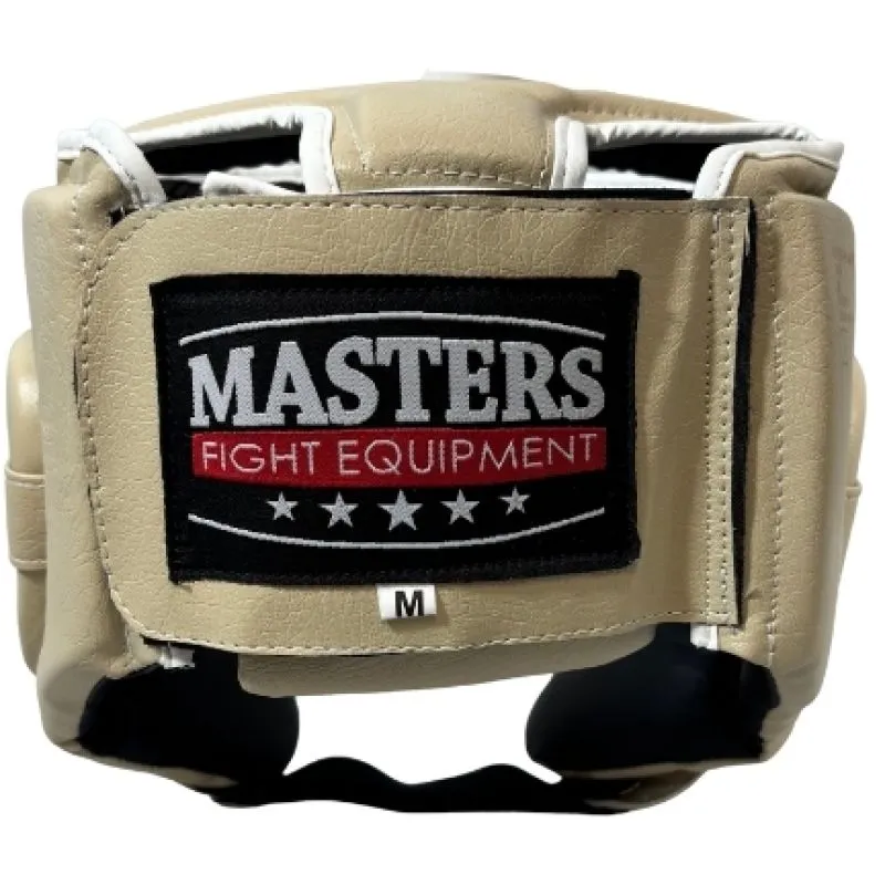 Κάσκα Προστασίας MASTERS KTOP-PU-MATT boxing helmet beige - Image 7