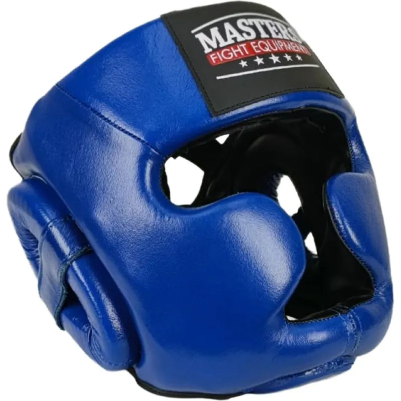 Πυγμαχική Κάσκα Δερμάτινη KSS-B-10 leather boxing helmet - Masters - Image 4