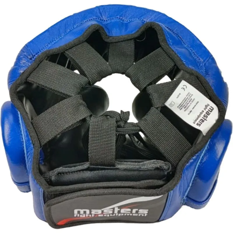Πυγμαχική Κάσκα Δερμάτινη KSS-B-10 leather boxing helmet - Masters - Image 9